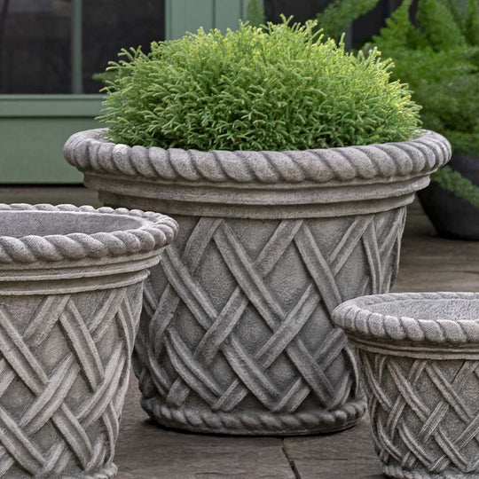 English Weave Planter - Large