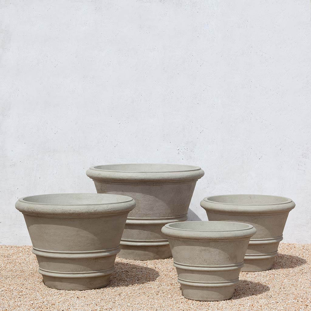 Classic Rolled Rim Planter, Large