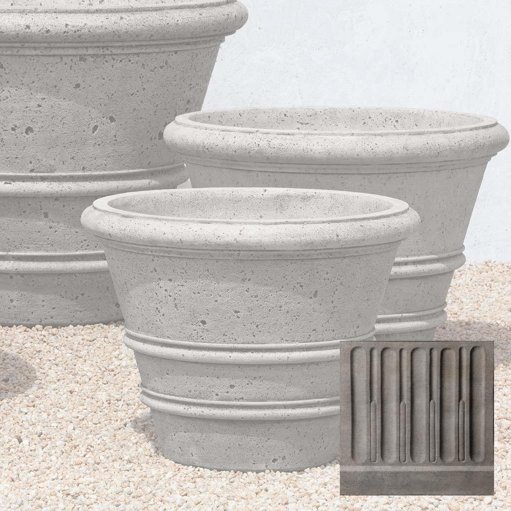 Textured Rolled Rim Planter, Large