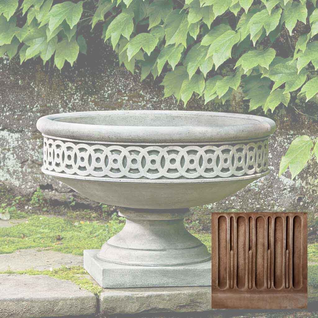 Williamsburg Low Fretwork Urn