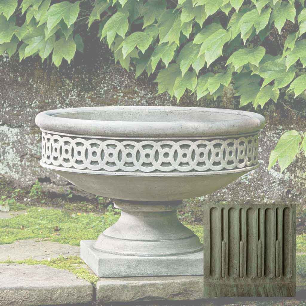 Williamsburg Low Fretwork Urn