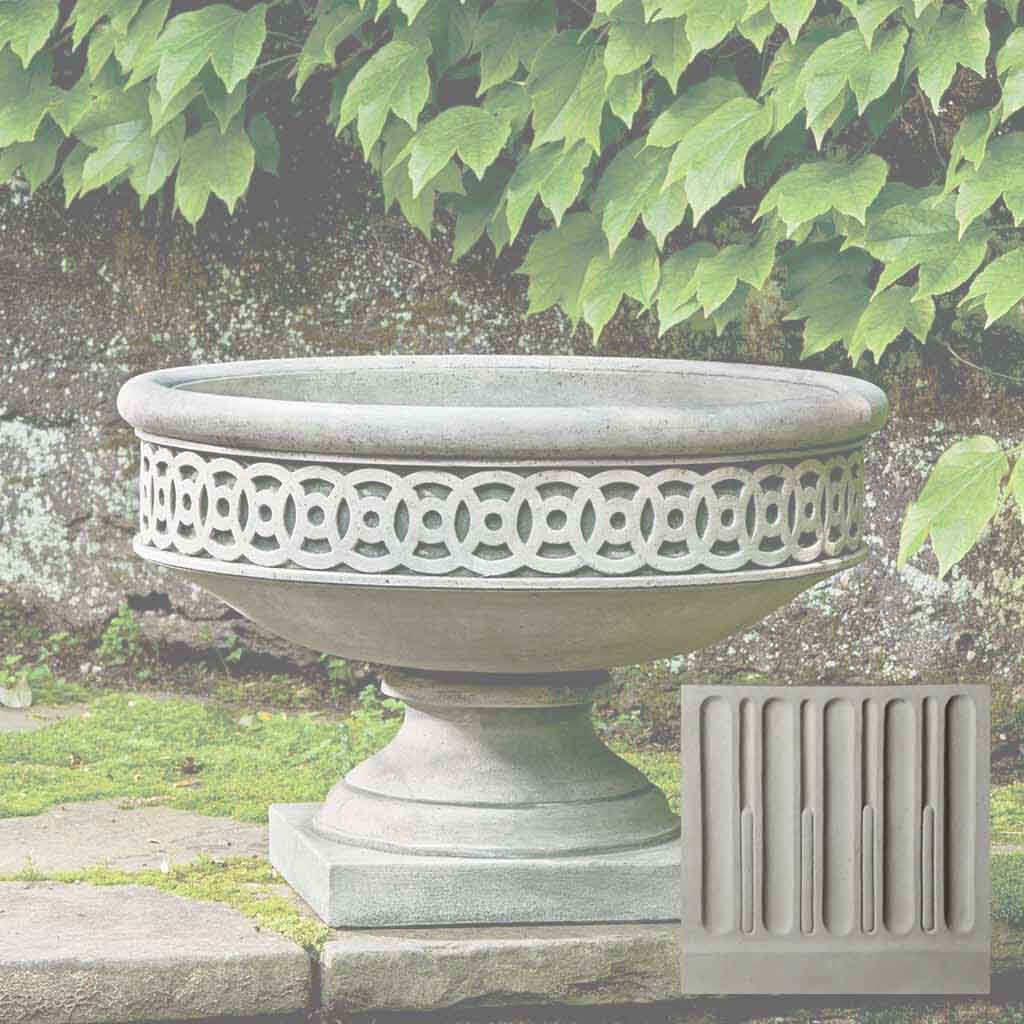 Williamsburg Low Fretwork Urn