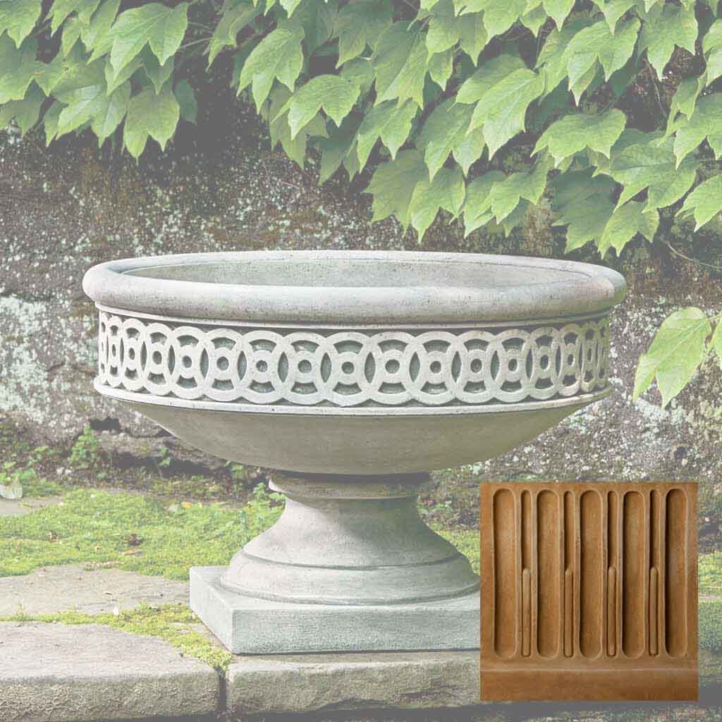 Williamsburg Low Fretwork Urn