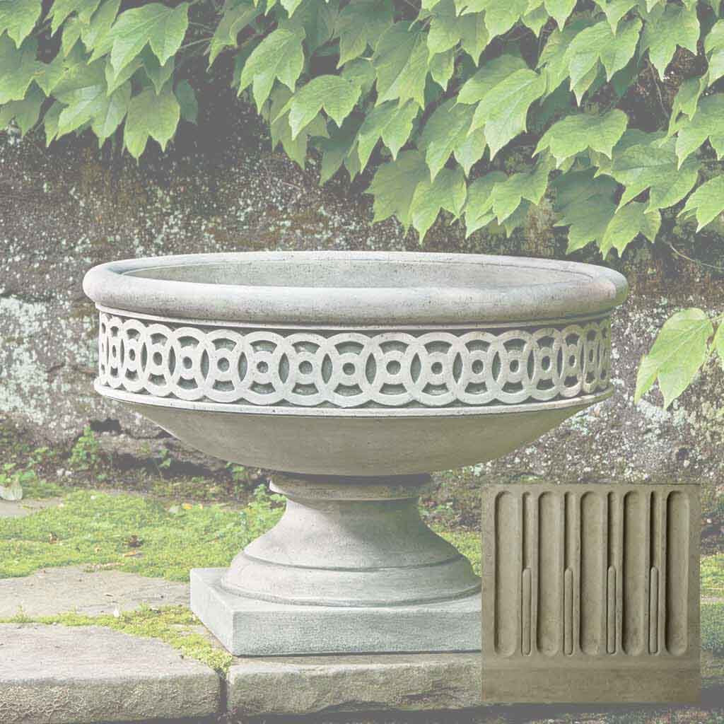 Williamsburg Low Fretwork Urn