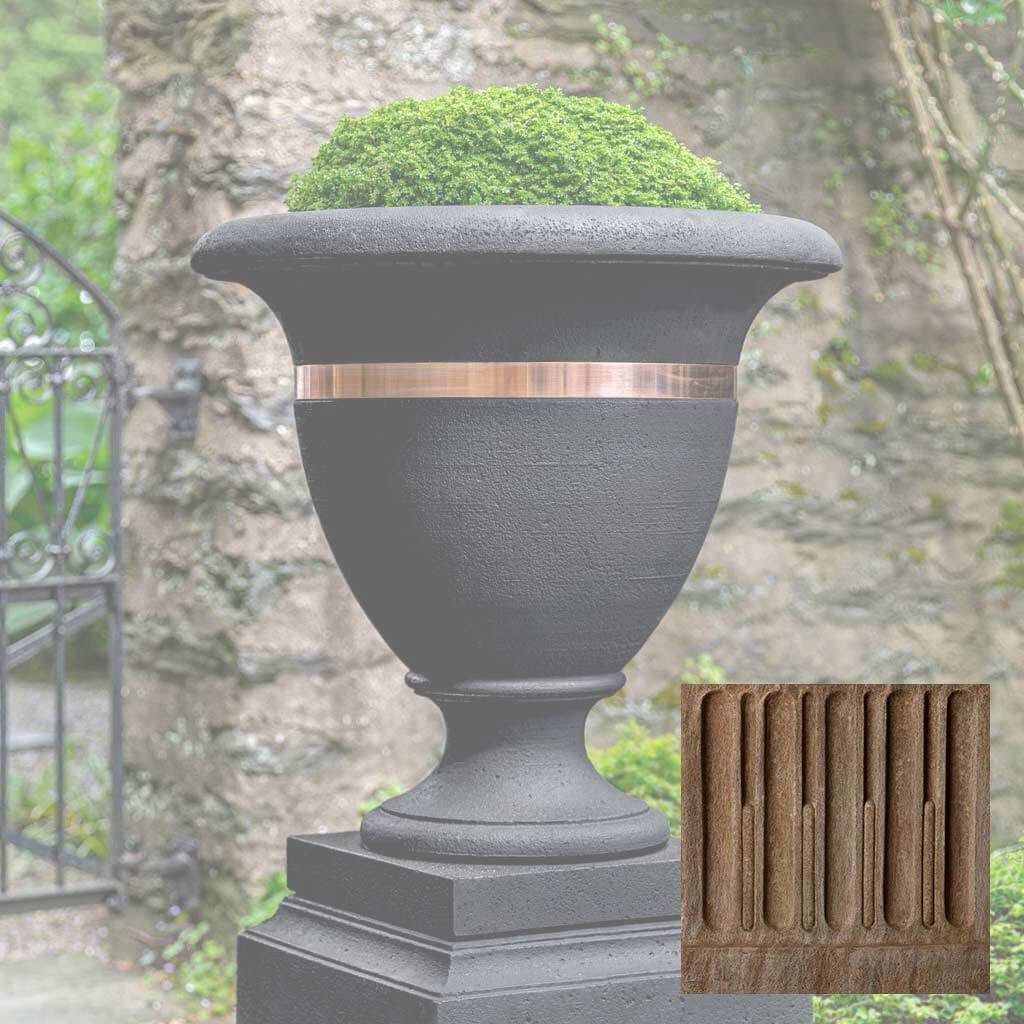 Classic Copper Banded Urn - Large
