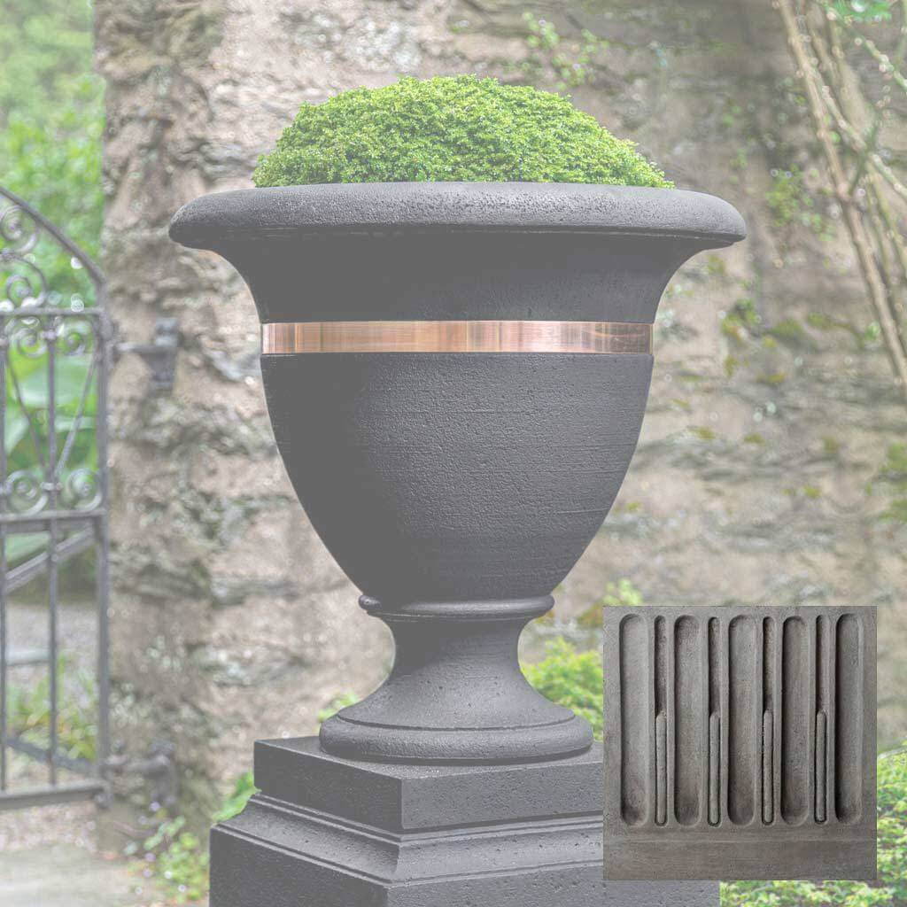 Classic Copper Banded Urn - Large