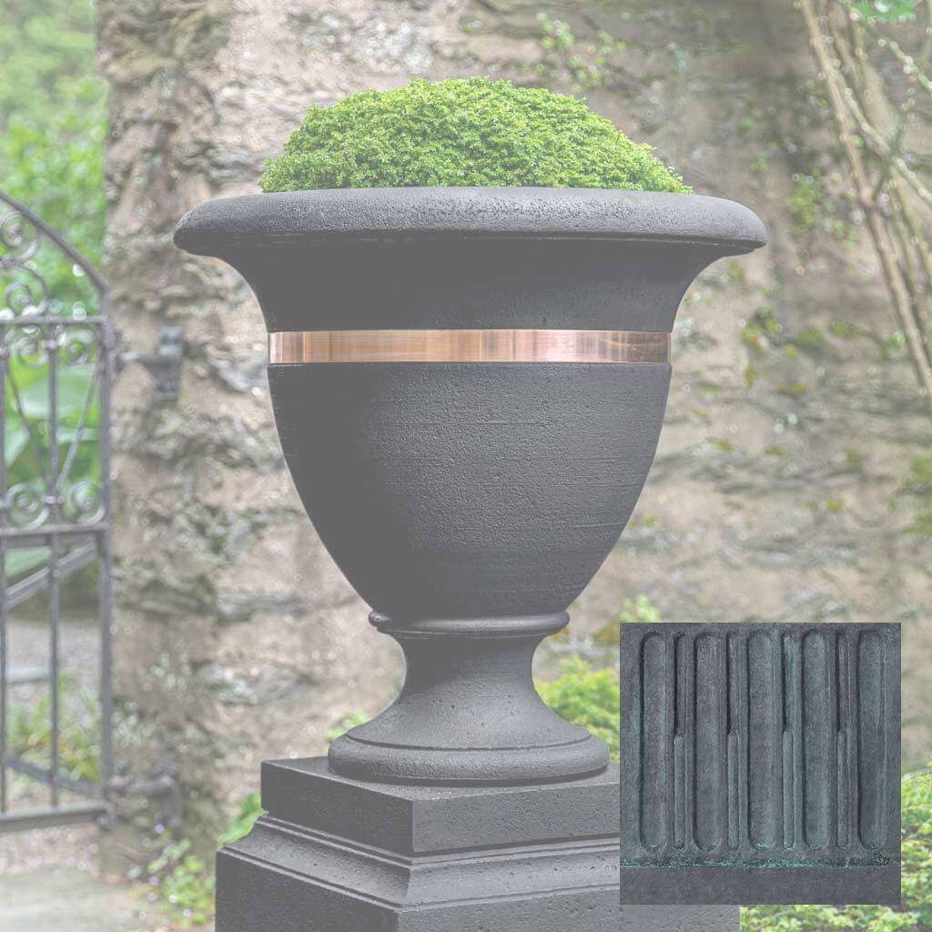Classic Copper Banded Urn - Large