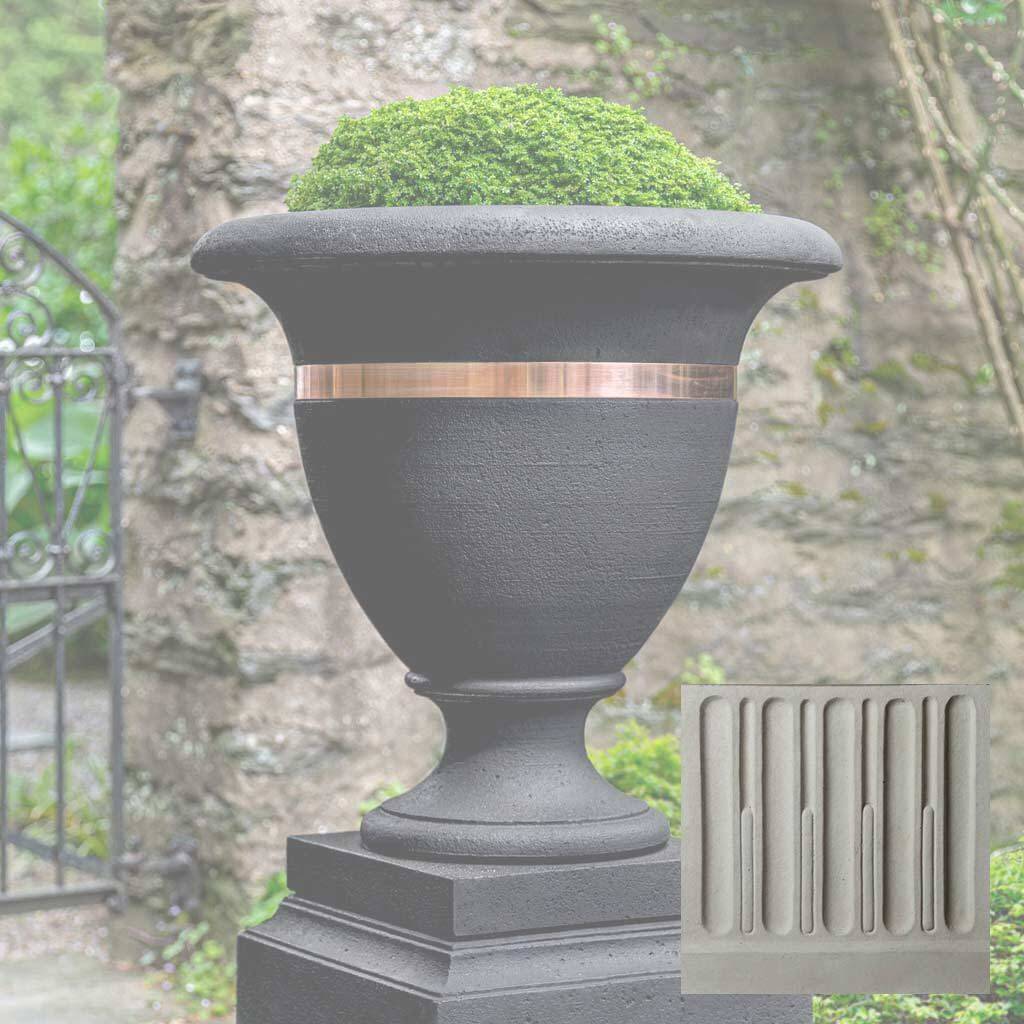 Classic Copper Banded Urn - Large