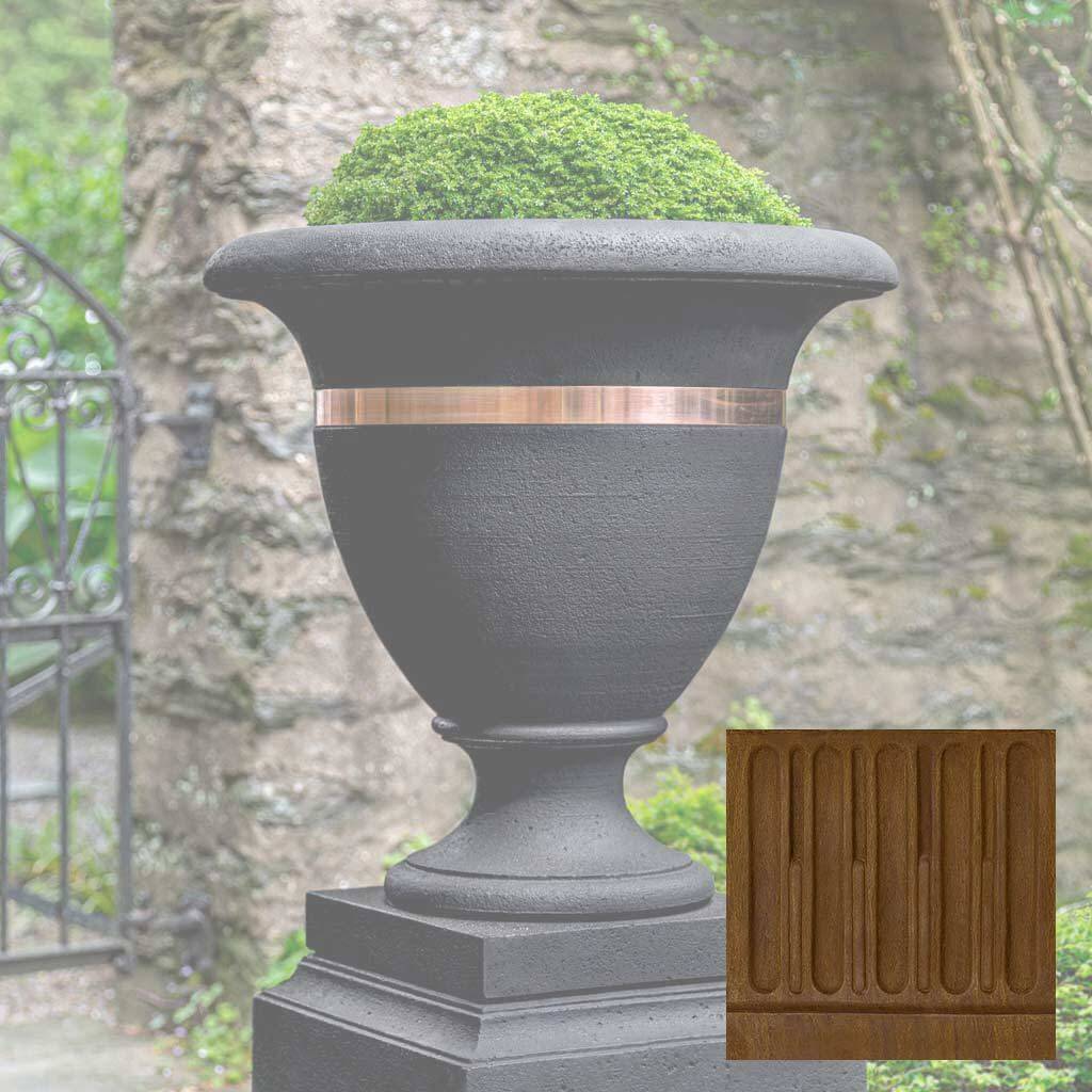 Classic Copper Banded Urn - Large