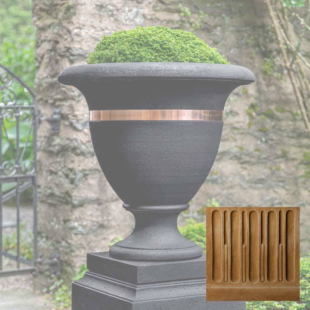 Classic Copper Banded Urn - Large