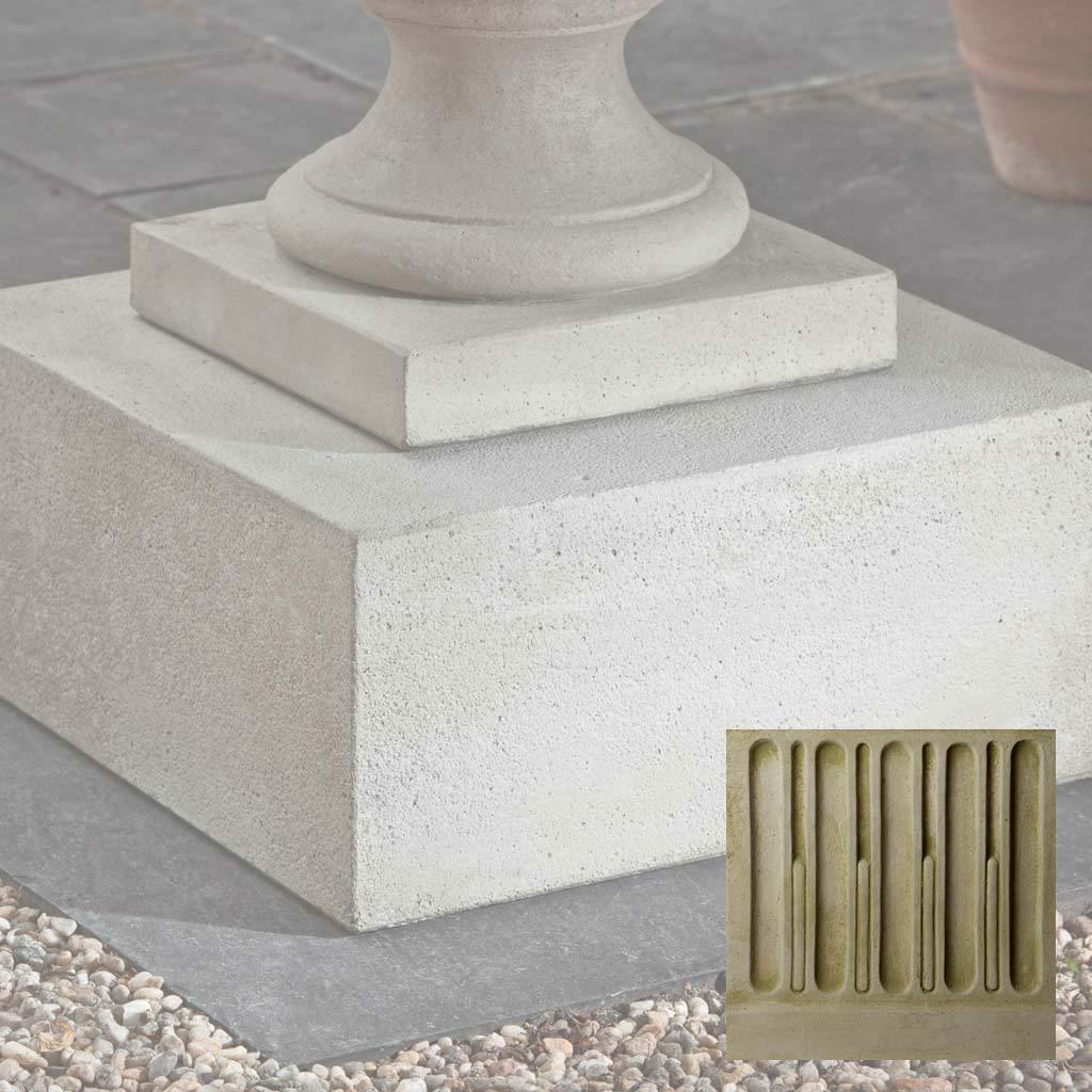 Textured Low Square Pedestal