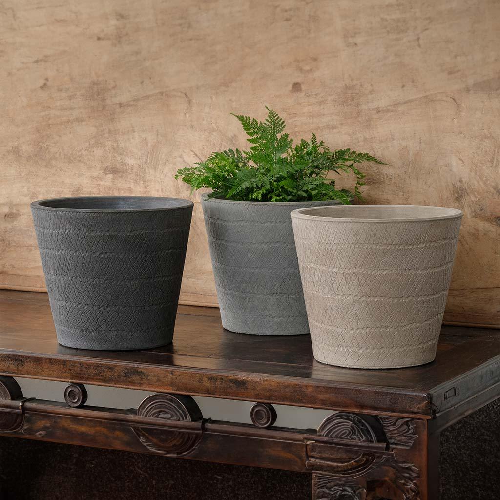 Samba Planter - Charcoal