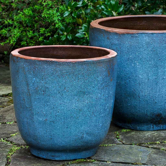 Nari Planter || Rustic Blue