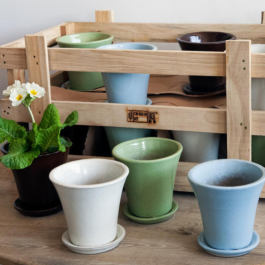 Audrey Planter Crate || Linen Mix