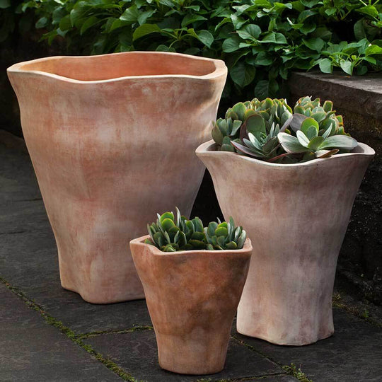 Foxglove Tall Planter || Terra Cotta