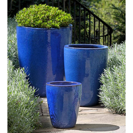 Marta Planter || Riviera Blue