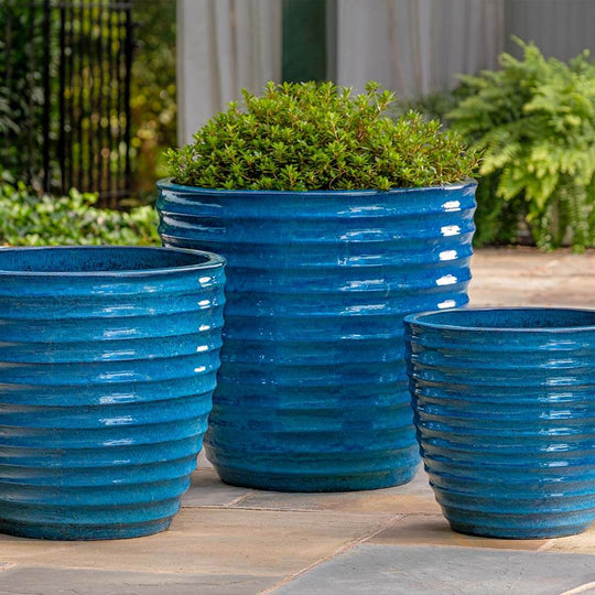 Linea Planter || Cerulean Blue