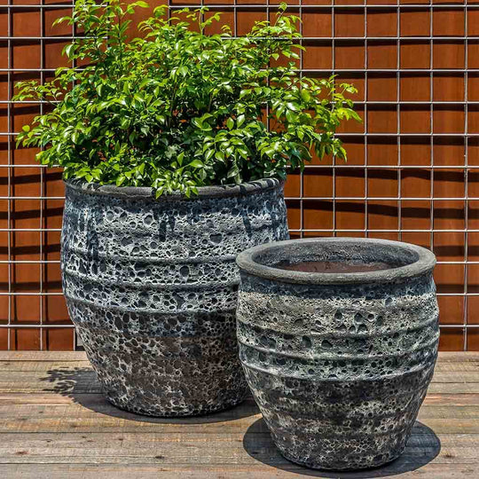Knossos Planter || Fossil Grey