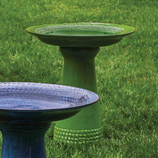Tattersall Birdbath || Yellow Green