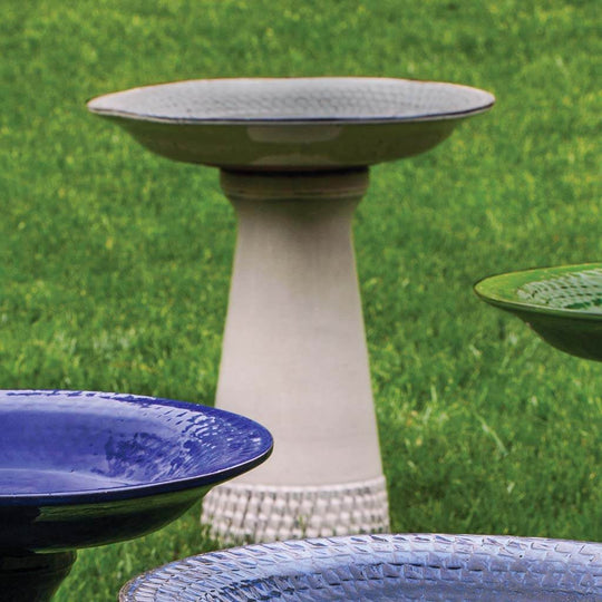 Tattersall Birdbath || Cream