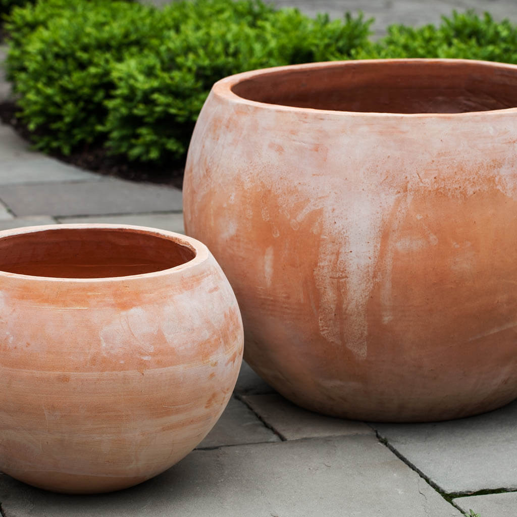Campania International Paseo Bowl in Terra Cotta set of 2