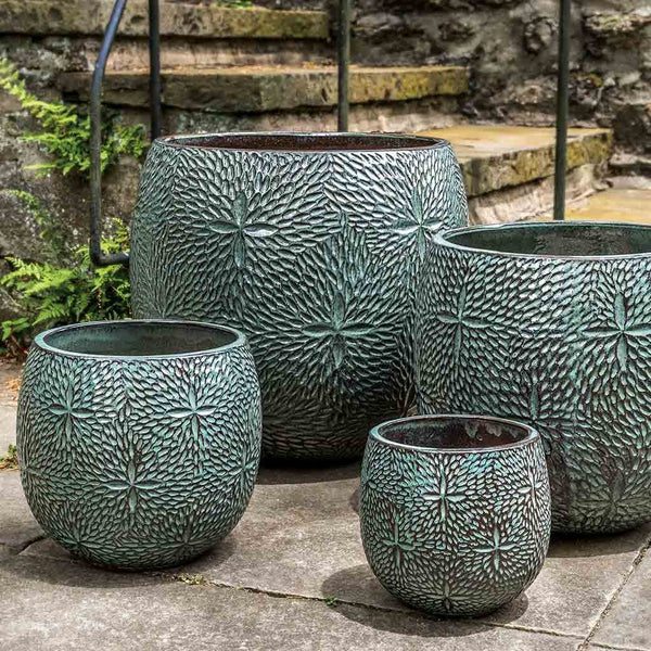 Sand Dollar Planter || Seafoam Green | shop-campania