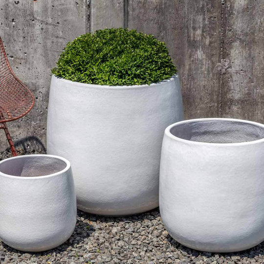 Potrero Planter || White