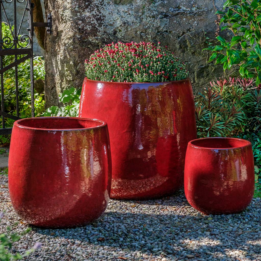 Campania International Potrero Planter in Tropic Red - Thumbnail 2