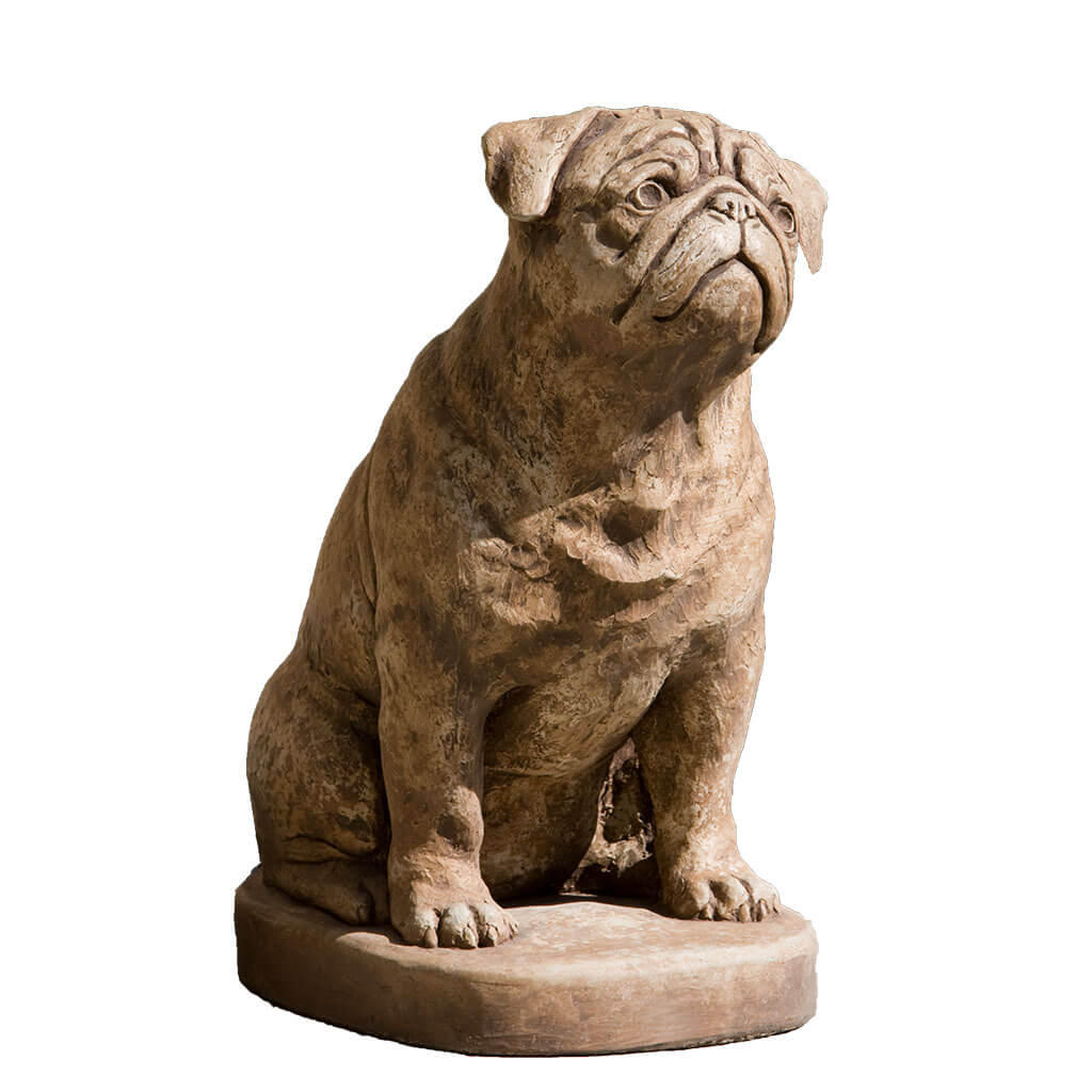 Campania International Mugsy Dog Statue