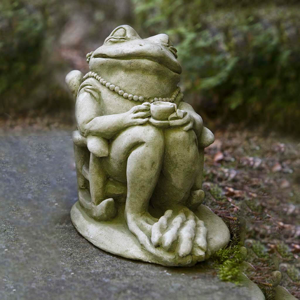 Stone Frog Statue - Thumbnail 5