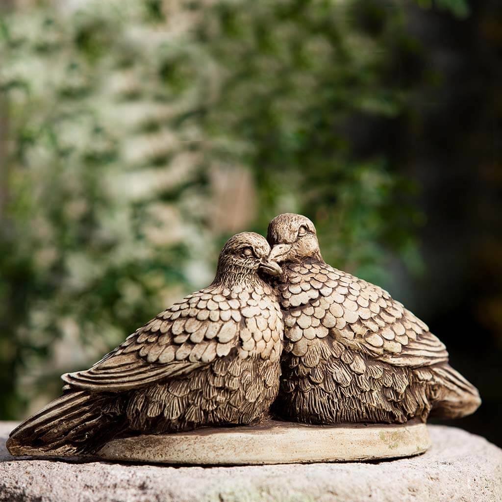 Lovebirds Garden Statuary
