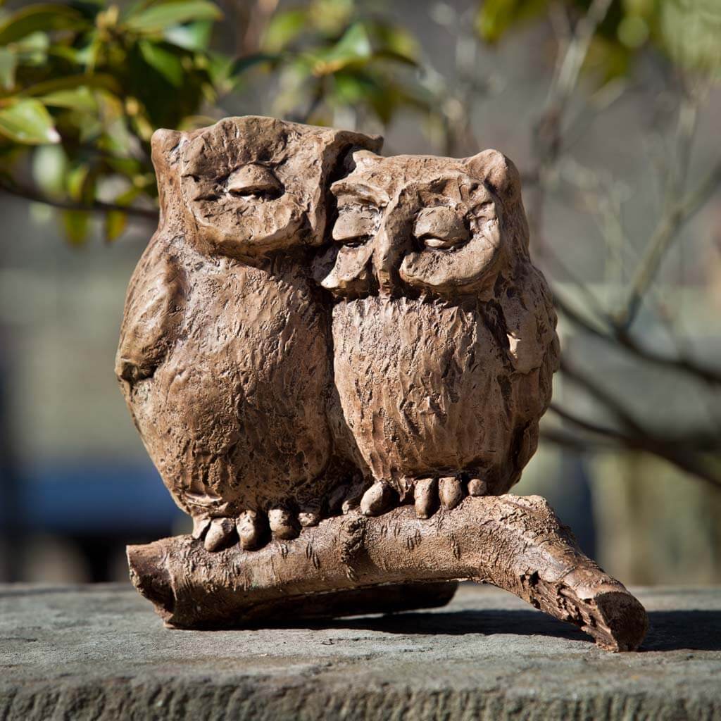 Campania International Honeymoon Owls Statue - Thumbnail 2