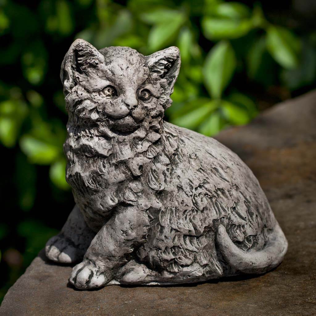 Cutie Kitty Garden Statue - Thumbnail 2