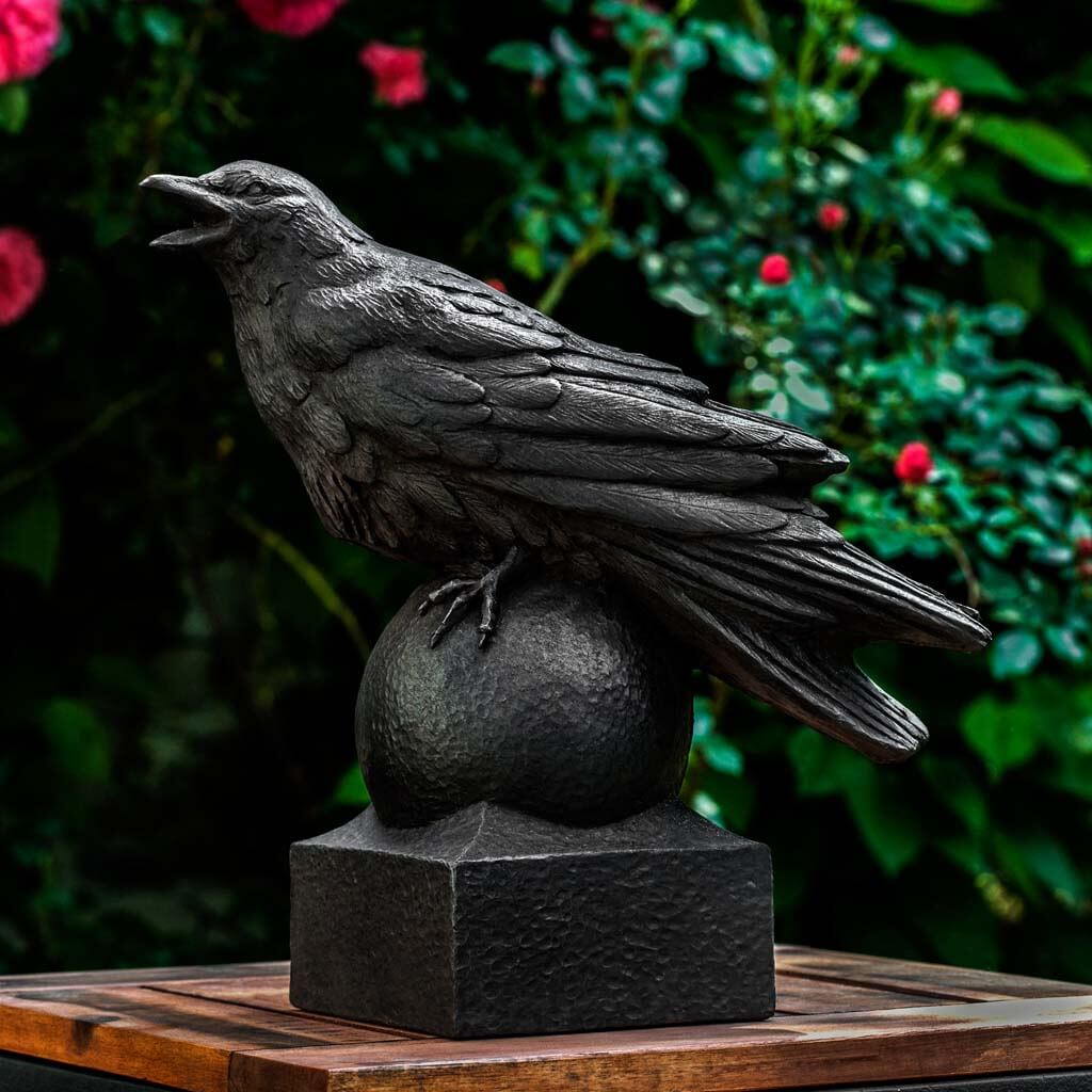 Campania International Corvus Statue - Thumbnail 5