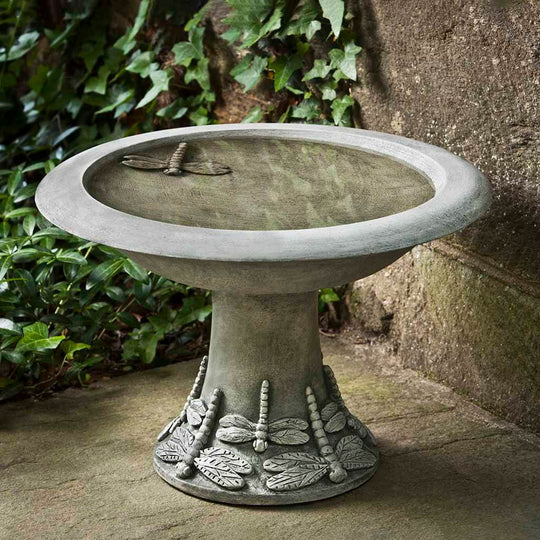 Dragonfly Birdbath Small
