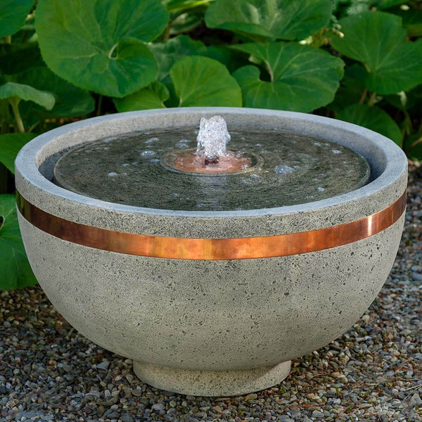 El Sol Copper Banded Fountain | shop-campania