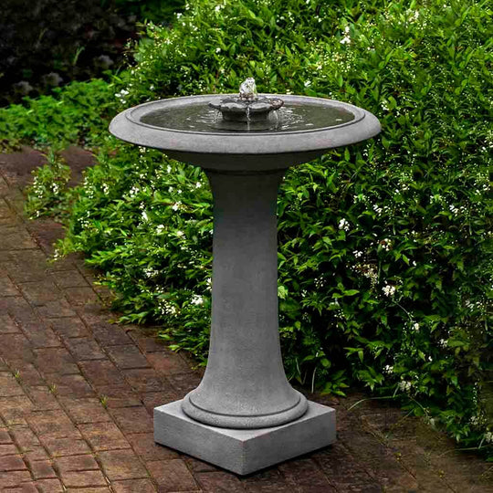 Camellia Birdbath Fountain