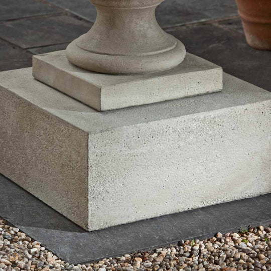 Textured Low Square Pedestal