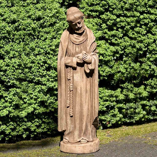 Saint Francis With Baby Bird