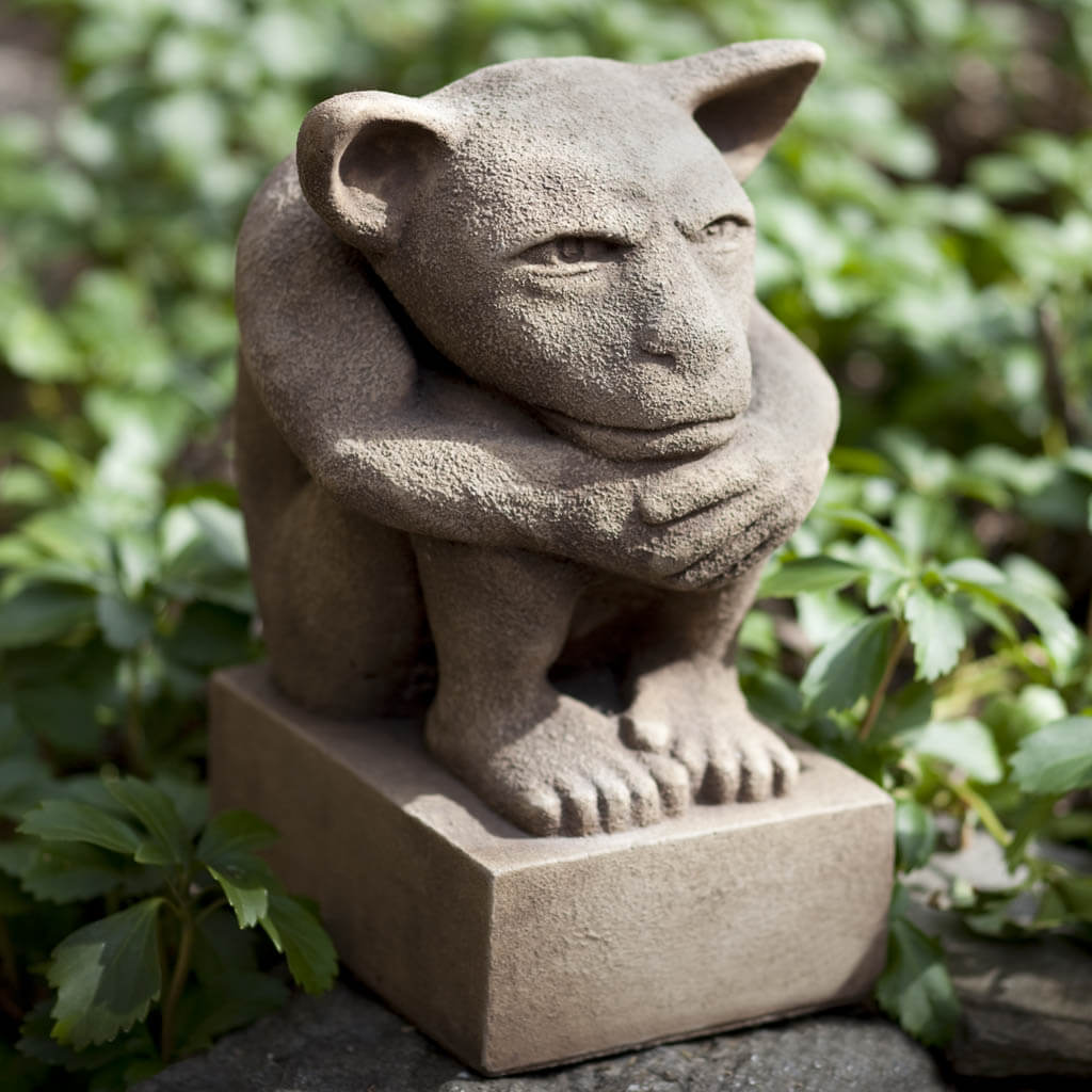 Campania International Sitting Gargoyle